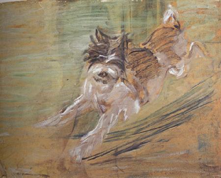 jumping Dog'Schlick (mk34), Franz Marc
